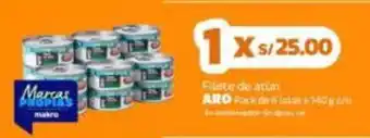Makro Aro filete de atún oferta