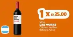 Makro Las moras vino clasico malbec botella oferta