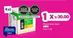 Makro Aro mayonesa base caja oferta