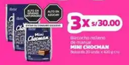 Makro Mini chocman bizcocho relleno de manjar bolsa oferta