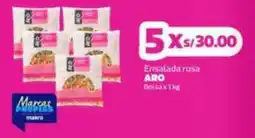 Makro Aro ensalada rusa bolsa oferta