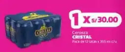 Makro Cristal cerveza oferta