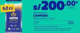 Makro Campero arroz extra reserva sacos oferta
