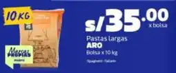 Makro Aro pastas largas bolsa oferta