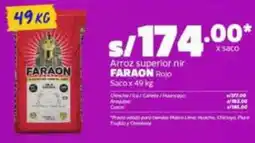 Makro Faraon arroz superior nir rojo saco oferta