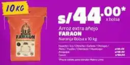 Makro Faraon arroz extra añejo naranja bolsa oferta