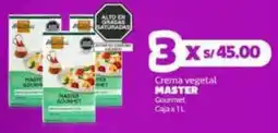 Makro Master crema vegetal courmet caja oferta