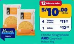 Makro Aro choclo desgranado congelado bolsa oferta