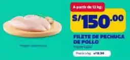 Makro Filete de pechuga de pollo oferta
