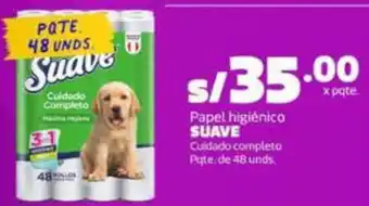 Makro Suave papel higiénico cuidado completo oferta
