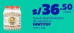 Makro Dentitoy snack deshidratados de salchicha pote oferta