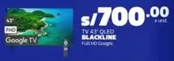 Makro Blackline tv 43" qled oferta