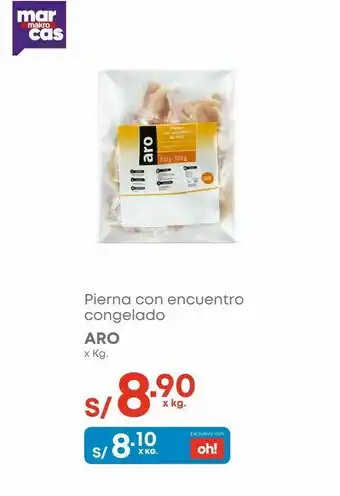 Makro Pierna con encuentro congelado oferta