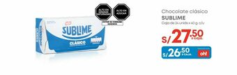 Makro Chocolate sublime oferta