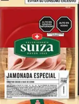 Plaza Vea S. suiza jamonada especial en tajadas pq oferta
