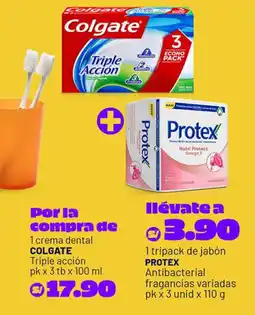 Plaza Vea Colgate crema dental triple acción oferta