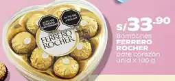 Plaza Vea Ferrero Rocher pote corazón oferta