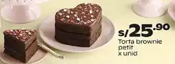 Plaza Vea Torta brownie petit oferta