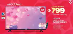 Carsa TELSTAR SMART TV FHD 43" TV43FEWSF3PE oferta