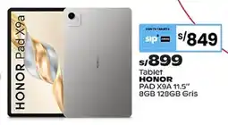 Plaza Vea Honor Pad X9A oferta