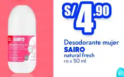 Mass Sairo desodorante mujer oferta