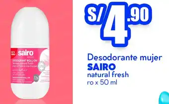 Sairo desodorante mujer