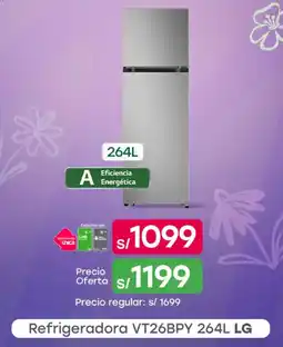 Tottus LG refrigeradora 264 L oferta
