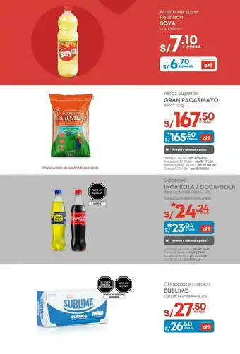 Makro Chocolate sublime oferta