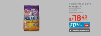 Makro Detergente en polvo marsella oferta