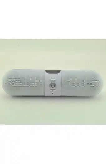 Tiendas EFE Parlante bluetooth portatil fm/usb/aux - blanco oferta
