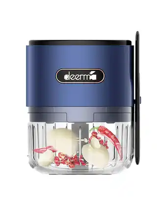 Tiendas EFE Procesador de alimentos deerma dem-js100 - azul oferta