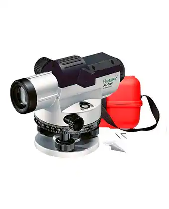 Tiendas EFE Nivel óptico huepar 120m 32x al-32x automático + estuche oferta