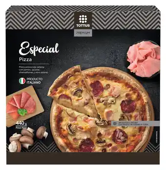 Tottus Pizza especial congelada oferta