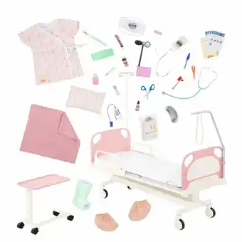 Tottus Cama de hospital con accesorios oferta