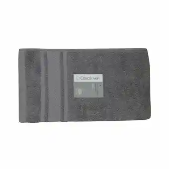 Tottus Toalla de pelo mural 55x100 gris oferta