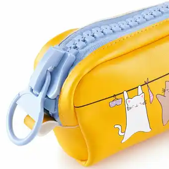 Tottus Cartuchera super zipper 360 gato oferta