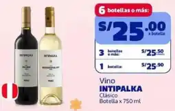 Makro Intipalka vino clásico botella oferta