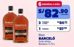 Makro Barceló ron gran añejo botella oferta