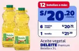 Makro Deleite aceite vegetal premium botella oferta