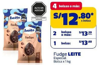 Makro Leite fudge especial bolsa oferta