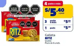 Makro Ritz galleta queso oferta