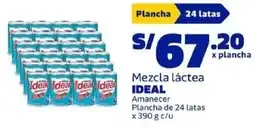 Makro Ideal mezcla láctea amanecer plancha oferta