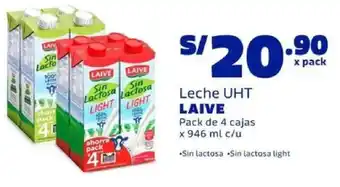 Makro Laive leche uht oferta