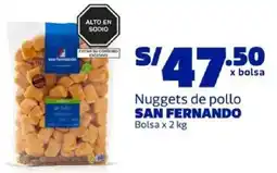 Makro San fernando nuggets de pollo bolsa oferta
