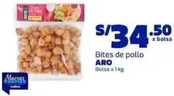 Makro Aro bites de pollo bolsa oferta