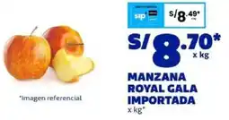 Makro Manzana royal gala importada oferta