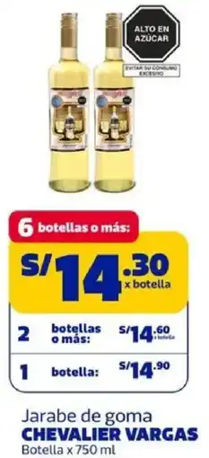 Makro Chevalier vargas jarabe de goma botella oferta