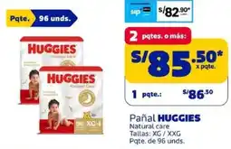 Makro Huggies pañal natural care oferta