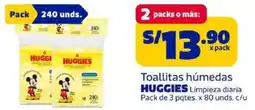 Makro Huggies toallitas húmedas limpieza diaria oferta