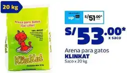 Makro Klinkat arena para gatos saco oferta